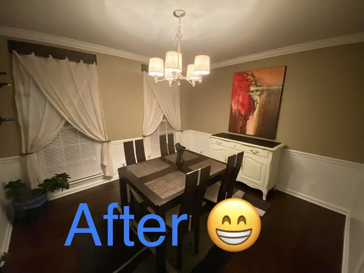 Professional dining room restoration after water damage in Oildale