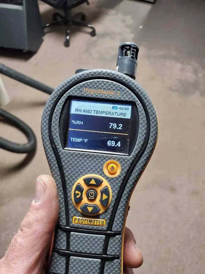 Moisture meter humidity assessment for Fire & Smoke Damage Restoration in Oildale